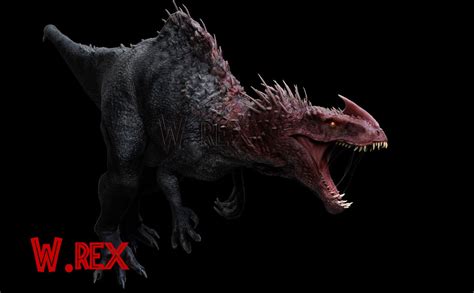 Indoraptor And Indominus Rex Fusion