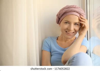 Woman After Chemotherapy Near Window Home Stock Photo Shutterstock