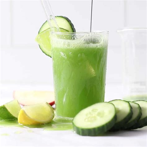 Cucumber Lemon Juice Blender Or Juicer Green Smoothie Gourmet