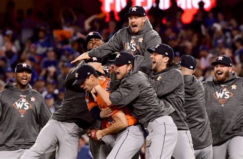 Astros Beat Dodgers For Maiden World Series Title