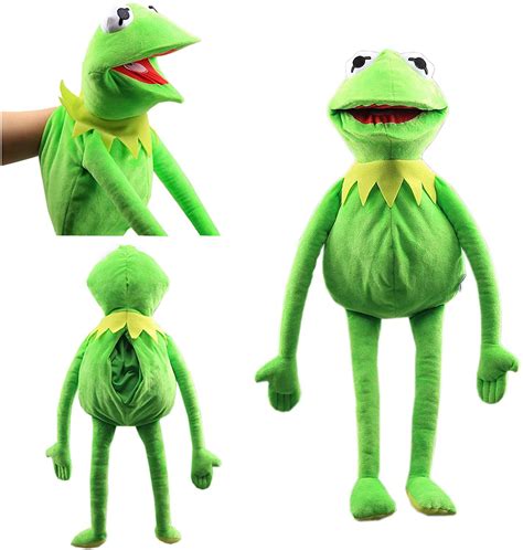 The Muppets Show Kermit The Frog Puppet Plush Toy Ventriloquism Prop