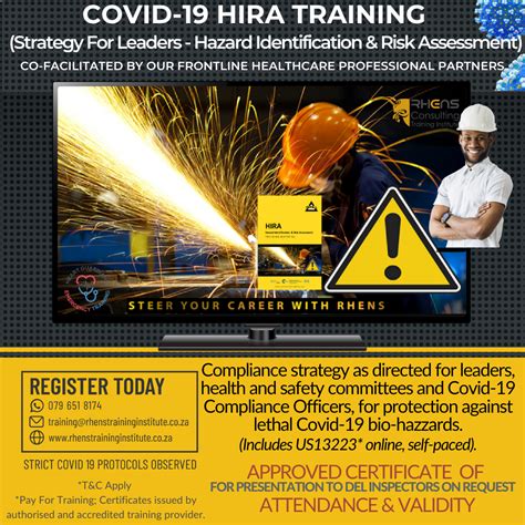 COVID 19 HIRA Hazard Identification Risk Assessment SHE Rep