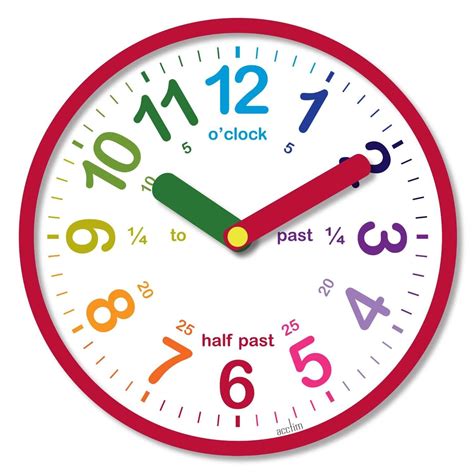 Image Result For Paper Clock Teaching Clock Teaching Time Clock