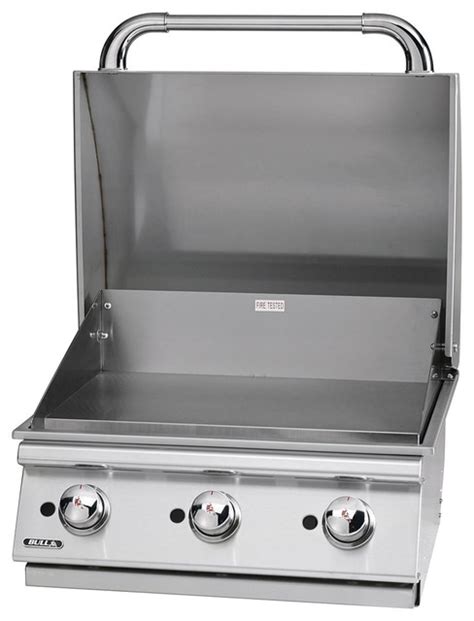 24 Built In Commercial Griddle Propane Contemporary Outdoor