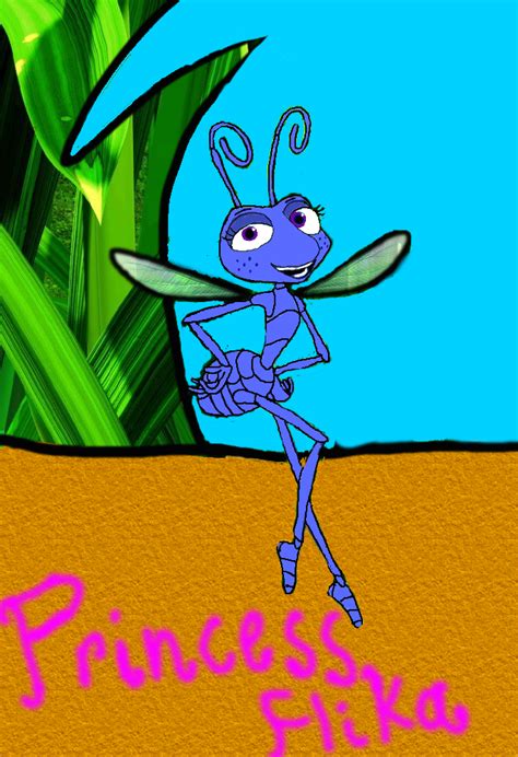 A Bugs Life Lineart Princess Flika By Magicalhyena Fanart On Deviantart