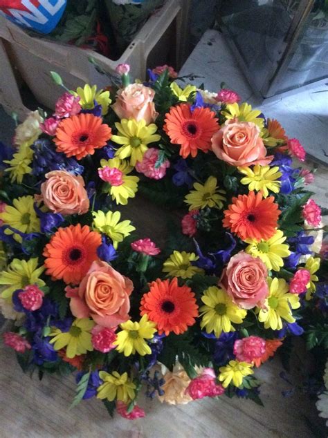 Traditional german food = traditionelles deutsches essen traditional german food = traditionelle deutsche speisen. Funeral flowers Vibrant traditional wreath | Funeral ...