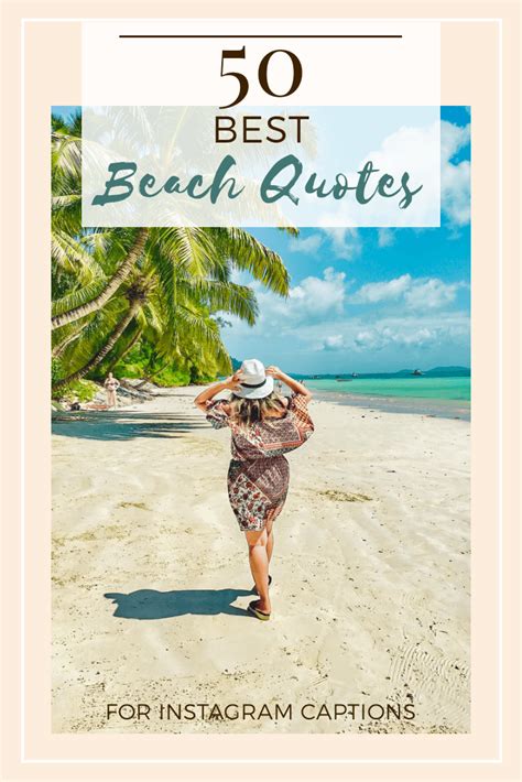 50 Best Beach Quotes For Instagram Captions 2022