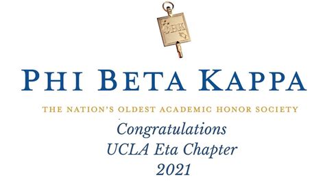 Ucla Phi Beta Kappa Eta Chapter Celebration Youtube