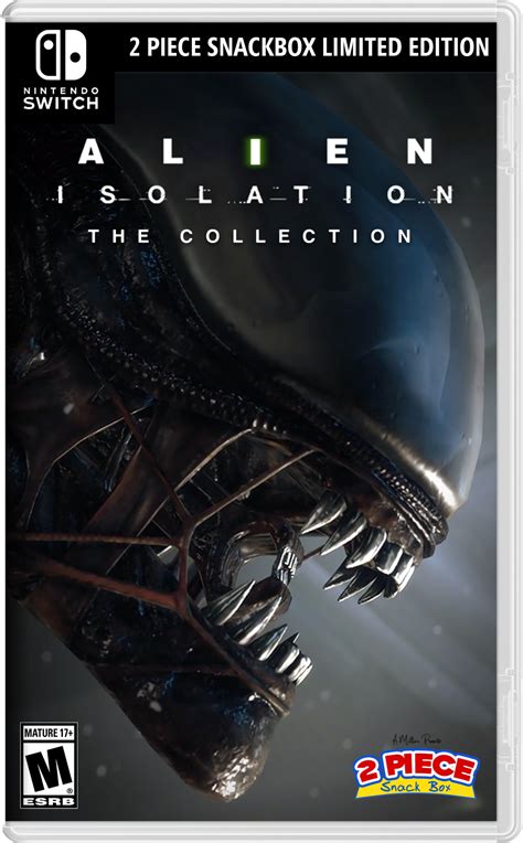 2 Piece Snack Box Alien Isolation The Collection Front Cover Art