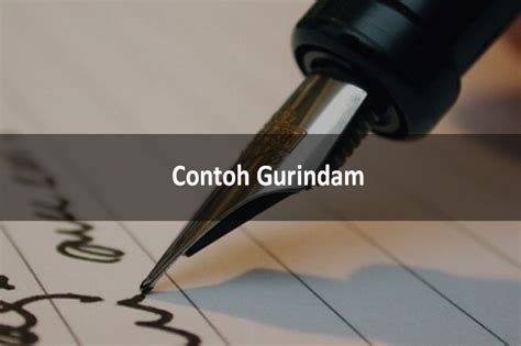 Contoh Gurindam Pendidikan Persahabatan Dan Lainnya