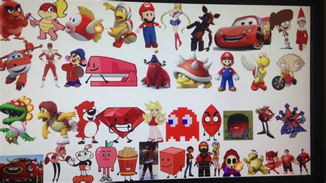 Which One Of These Red Characters