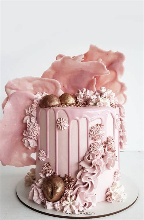 Beautiful Cake Designs That Will Make Your Celebration To The Next Level Pink And Rose Gold