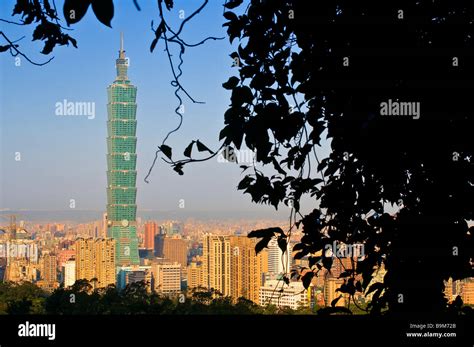 Taiwan Taipei Taipei 101 Tower One Of The Highest Towers In The