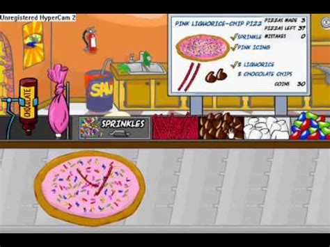 Below that, if you waddle over to it you can play pizzatron 3000. Club Penguin Cheats: How to make Candy Pizzas - YouTube