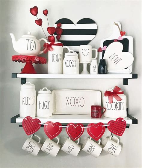 Rae Dunn Valentines Day Display Collection Via