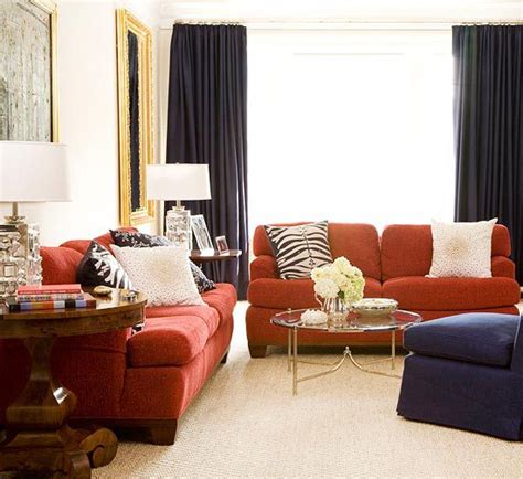 Design Ideas For A Red Living Room Better Homes And Gardens