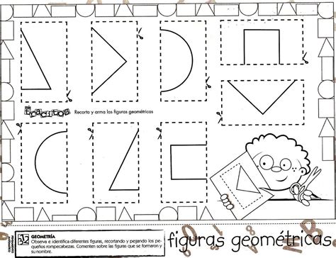 Figuras Geometricas Para Recortar Preescolar Figuras Geometricas Para
