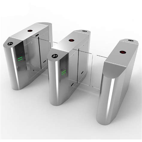 Swing Gate Turnstile Security Systems Rfid Card Reader Automatic Gate