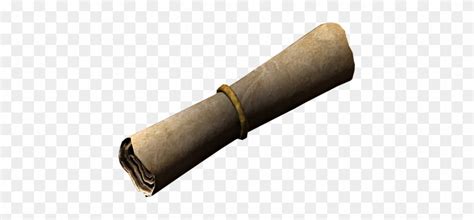 Sealed Scroll Rolled Up Scroll Png Free Transparent Png Clipart