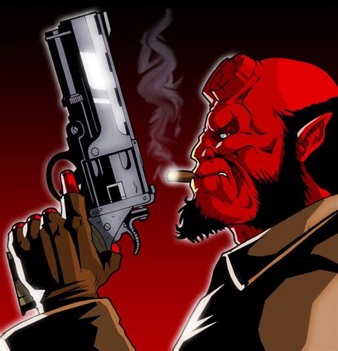 Hellboy By Cerberuslives On Deviantart Fanart Hollywood Actors 20th