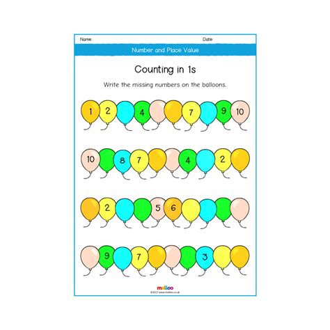 Weekly maths & english worksheets. Number and Place Value Y1 Worksheets | Maths | Melloo