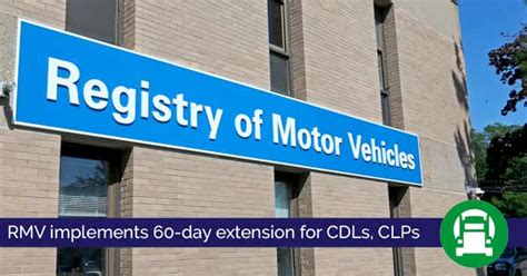 Rmv Introduces Online Cdl Renewal Option Trucking Association Of