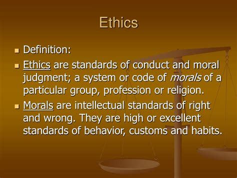 Ppt Ethics Powerpoint Presentation Free Download Id6578234