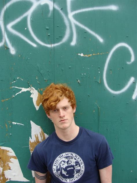 Ginger Against The Wall Beautiful Red Hair Ginger Men Writer Inspiration