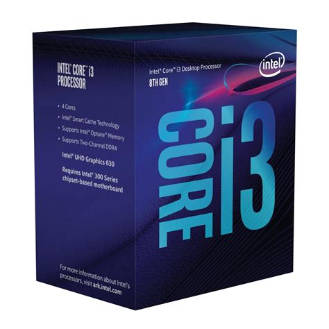 Intel Core I3 8100 Lga1151 8th Gen Processor