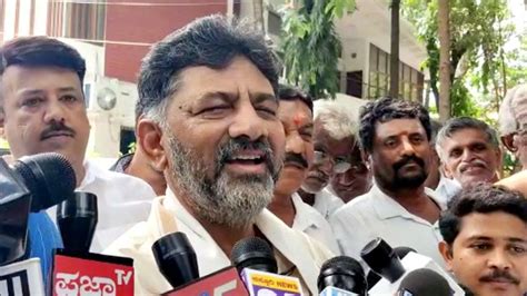Congress To Go Solo In Karnataka Polls Announces Dk Shivakumar Says Least Bothered About Cm Post
