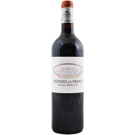 Pessac Leognan Chateau De France Rouge French Red Wine