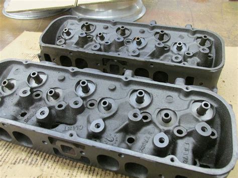 1972 73 Bbc Big Block Chevy 402 454 Oval Port Heads 330865 865 H 23 72