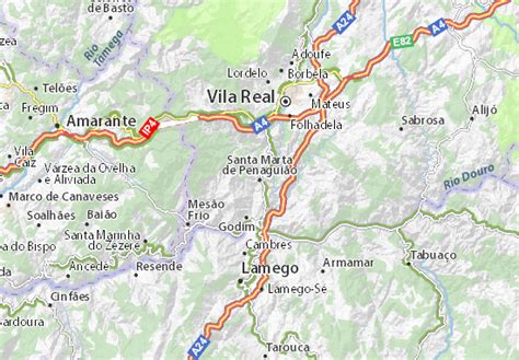 Die küstenregion ist in den letzten jahren auf 30.000 wohneinheiten angewachsen und ist in ihrer ausdehnung inzwischen größer als die alte bischofsstadt. Mapa Santa Marta de Penaguião - plano Santa Marta de ...