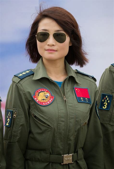 Asian Defence News Chinese Plaaf Women J 10 Fighter Pilots Make Debut