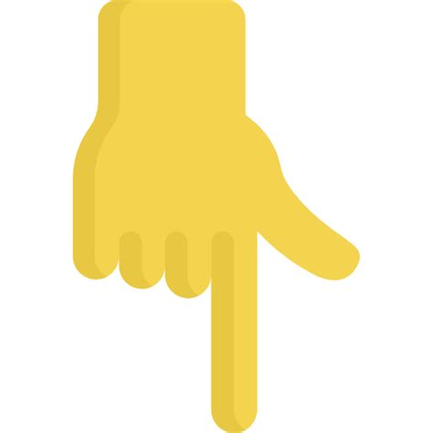 Finger Down Emoji Images Free Download On Freepik