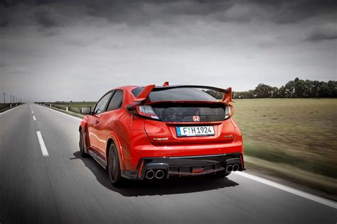 First Honda Civic Type R Models Roll Off The Production Line