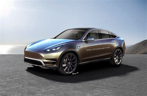 Tesla Model Y Rendering Looks Like The Worlds First Electric Cuv