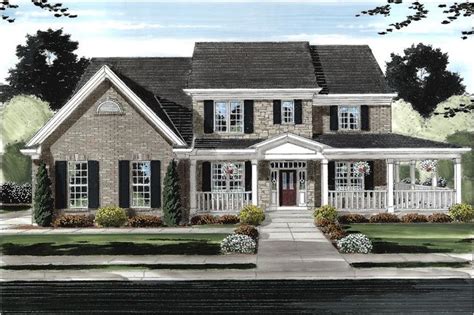 Traditional House Plan 4 Bedrms 25 Baths 3073 Sq Ft 169 1145