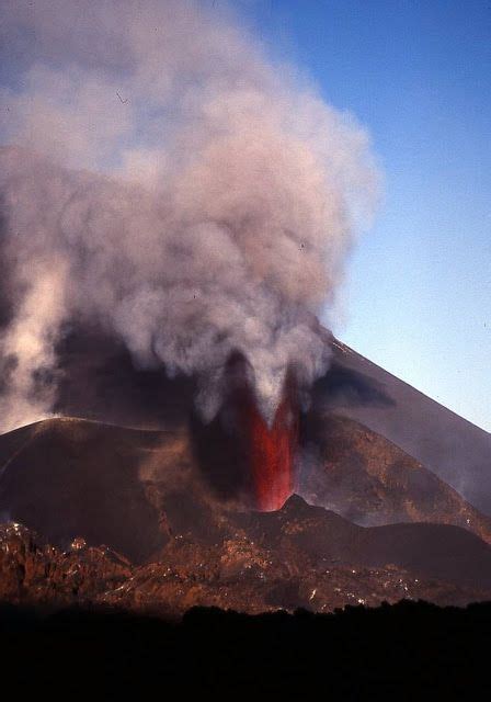 Eruption In Fogo Island Cape Verde 1995 Hawaii Volcanoes National