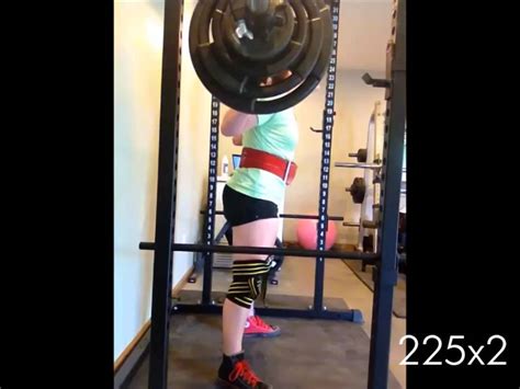 Squat Doubles Raw And Wrapped Prs Youtube