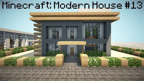 Minecraft Modern House Episode 13 A Simple Wool And Sandstone House