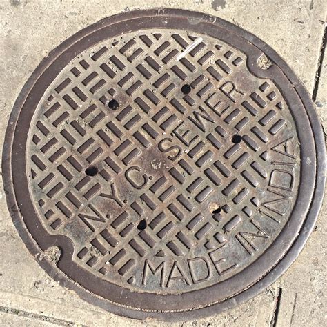 The Well Trodden Art Of The Manhole Cover In New York City Cover Art