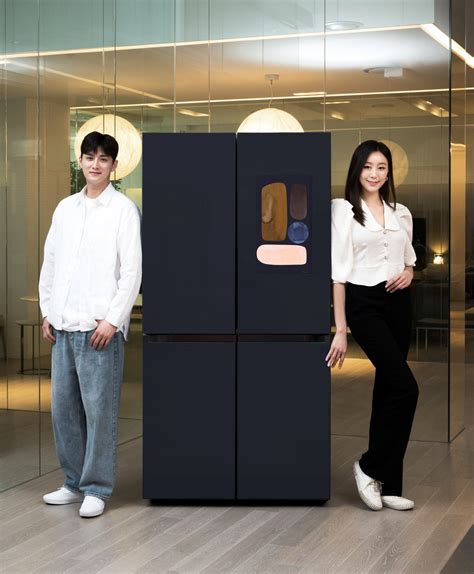 삼성전자 패밀리허브 적용한 비스포크 냉장고 출시 Samsung Newsroom Korea Media Library