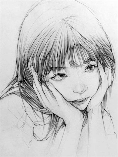 Pencil Drawing Portrait Toh Yasu藤保 081pencilartpencilsketch