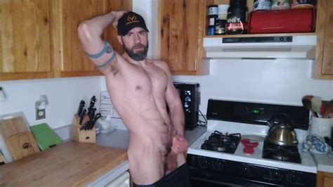 Bearded Jock Jerks Off See The Cumshot At Justforfanspjandthebear