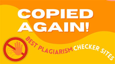 Best 15 Plagiarism Checker Sites Yours Truly