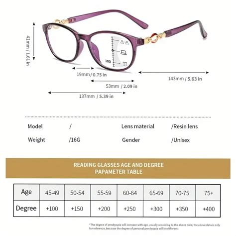 1 Progressive Multifocal Reading Glasses Women Fashion Temu