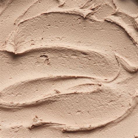 Creamy Powder Foundation Texture Stock Image Image Of Correct