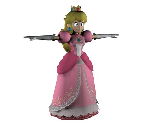 Wii U Super Smash Bros For Wii U Peach The Models Resource