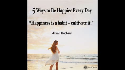 5 Ways To Be Happier Every Day